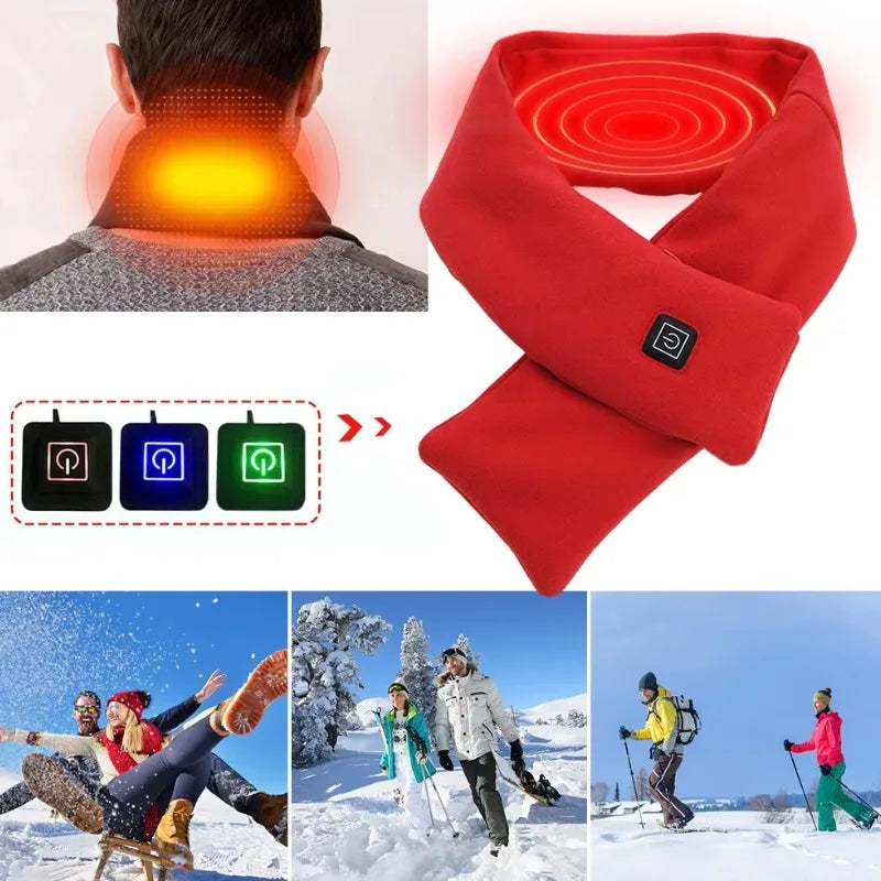 Relax Therm Fascia Cervicale Autoriscaldante USB per Dolori e Tensione al Collo